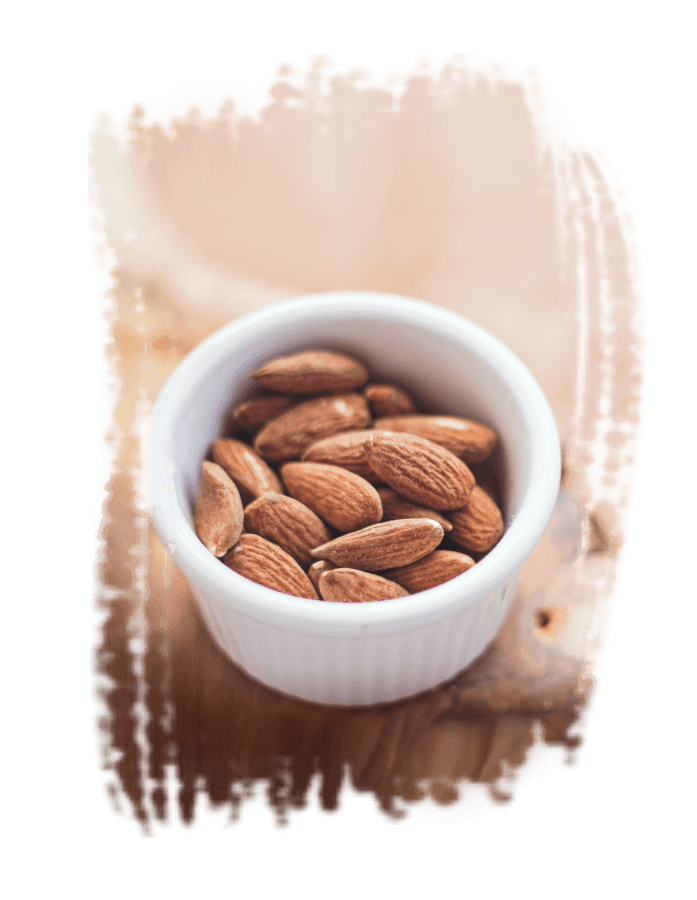 Amandes pour la décoration